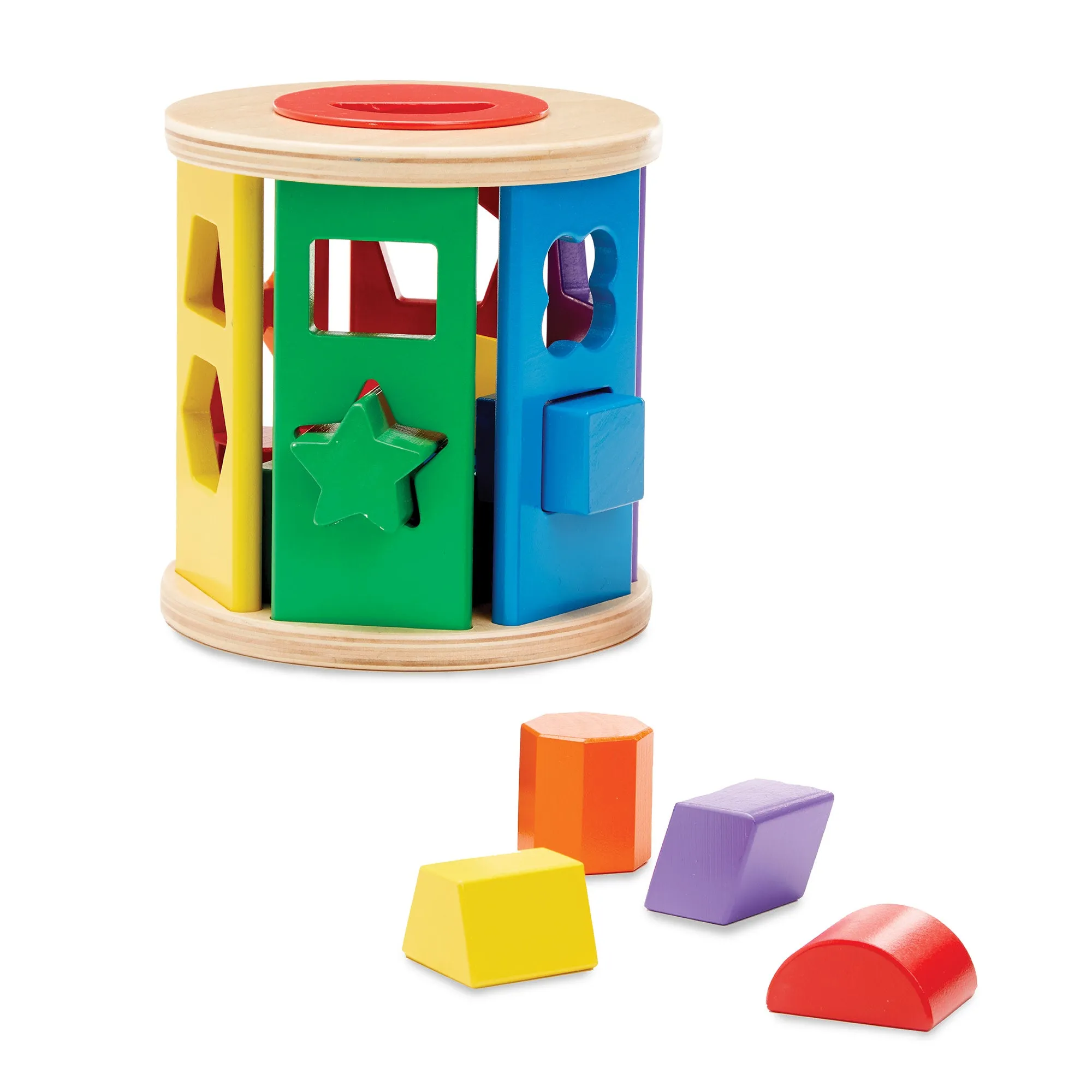 Match and Roll Shape Sorter