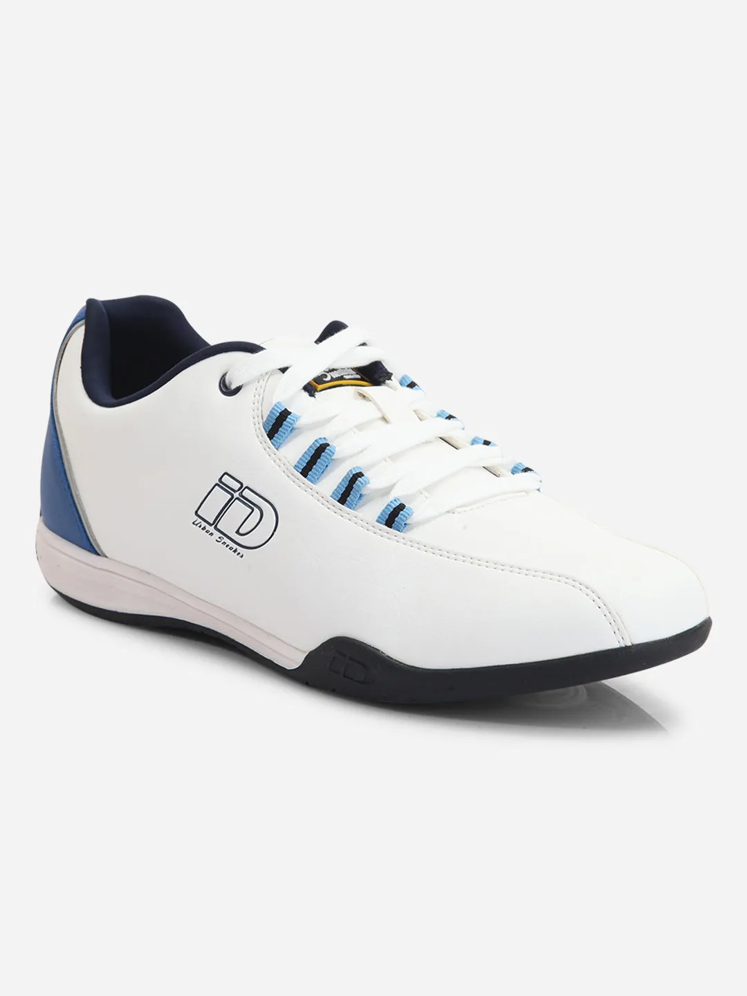 Men's White Urban Casual Lace Up Sneaker (ID3078)