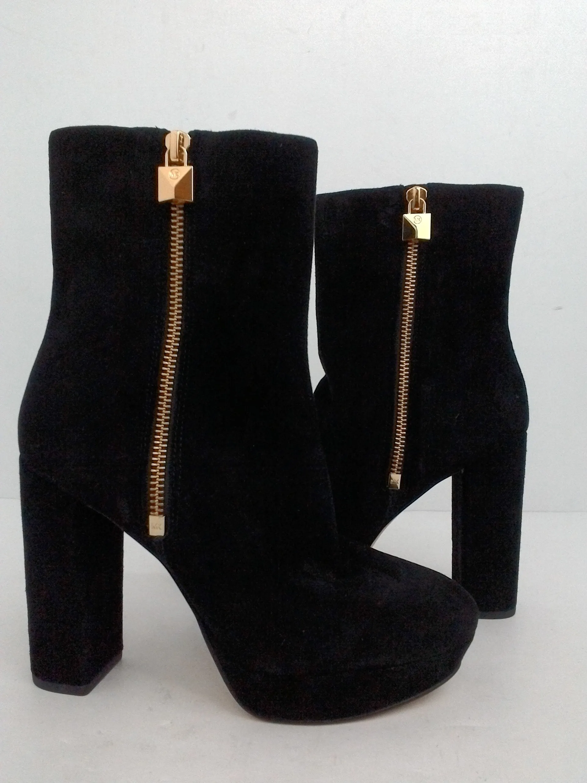 Michael Kors Women's Black Suede Booties Sizes 6 M, 8.5 M