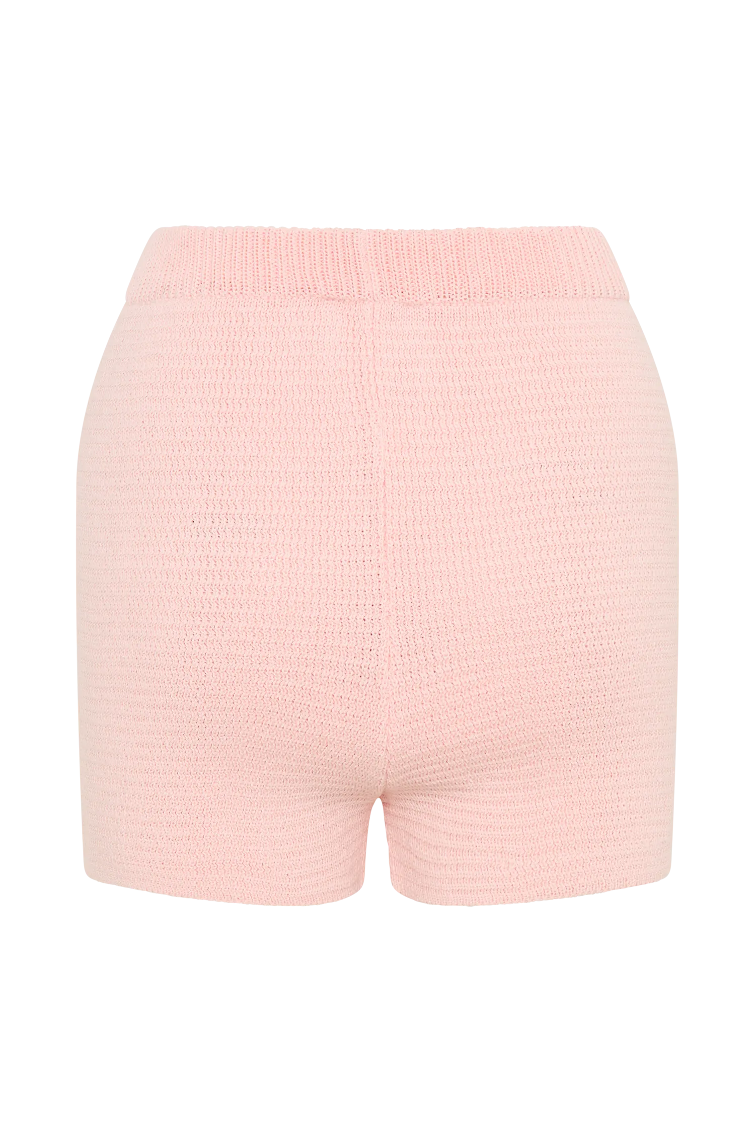 Noah Knit Shorts - Baby Pink