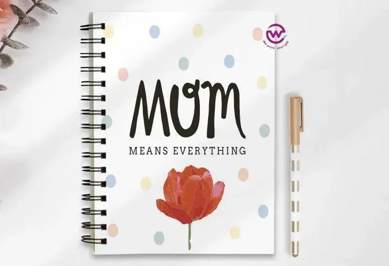 Notebook - A5 Size - Mother's Day Designs 1