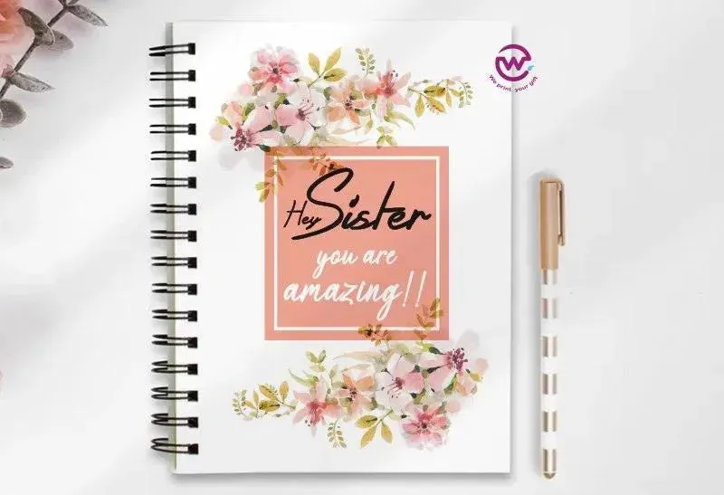 Notebook - A5 Size - Mother's Day Designs 1