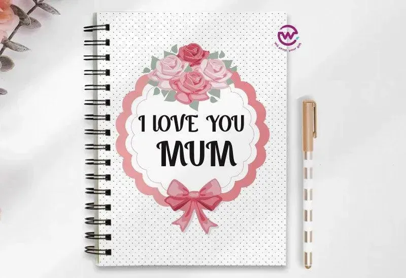 Notebook - A5 Size - Mother's Day Designs 1