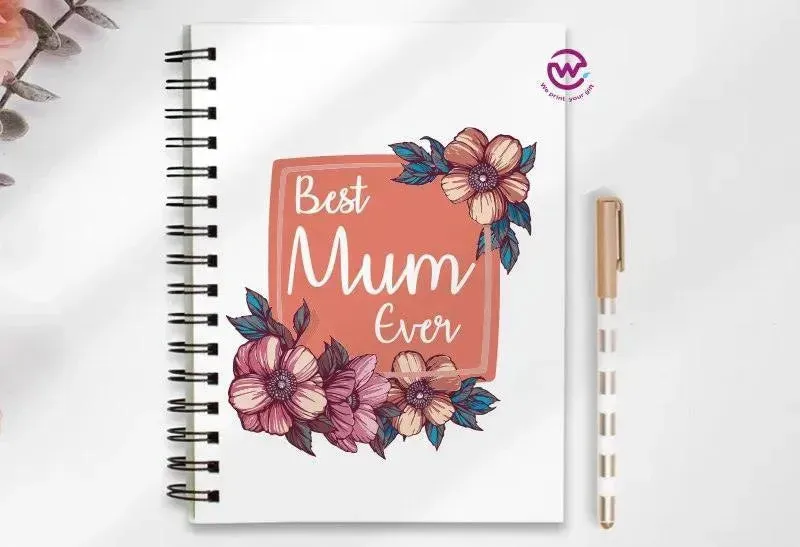 Notebook - A5 Size - Mother's Day Designs 1