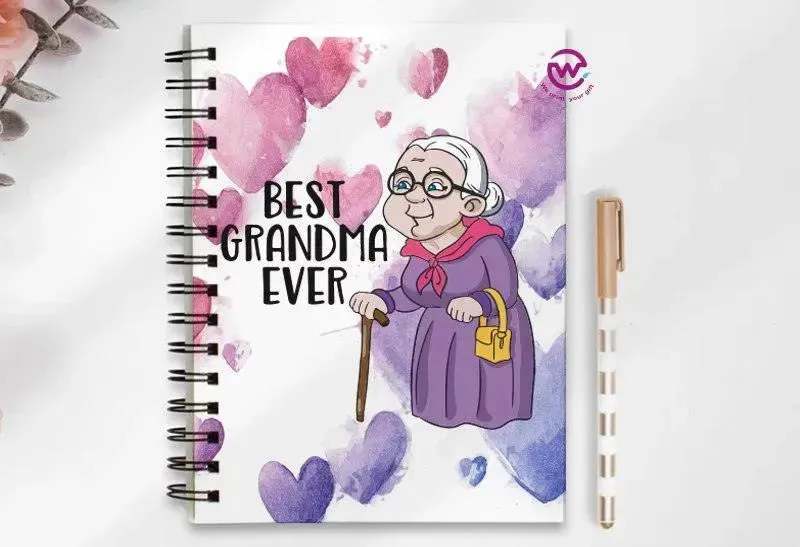 Notebook - A5 Size - Mother's Day Designs 1