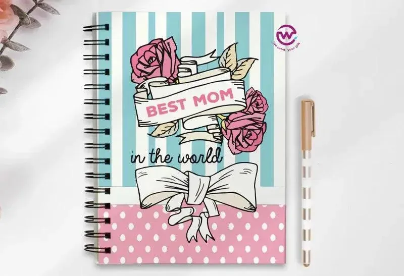 Notebook - A5 Size - Mother's Day Designs 1