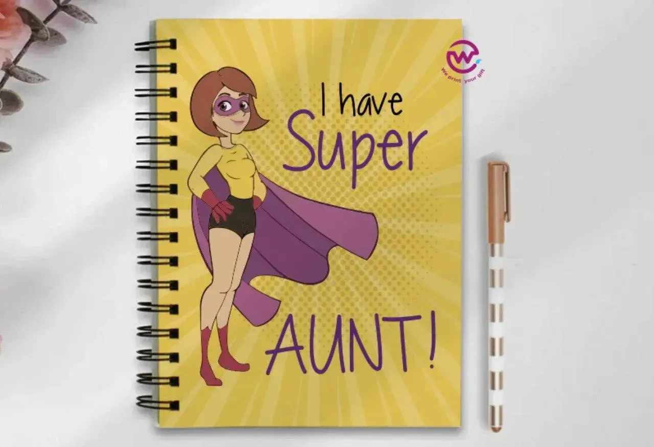 Notebook - A5 Size - Mother's Day Designs 1