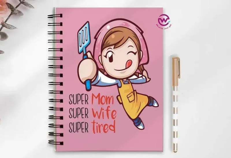 Notebook - A5 Size - Mother's Day Designs 1