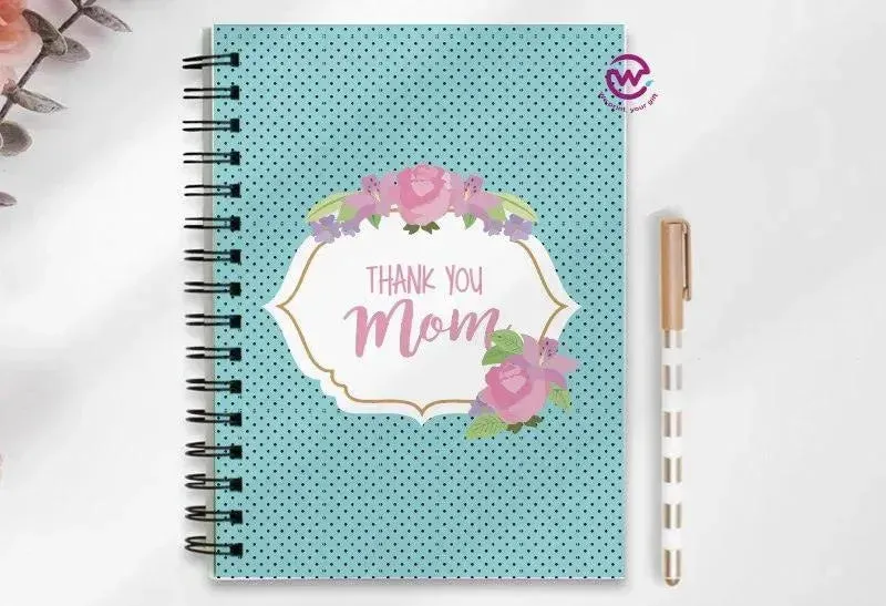 Notebook - A5 Size - Mother's Day Designs 1