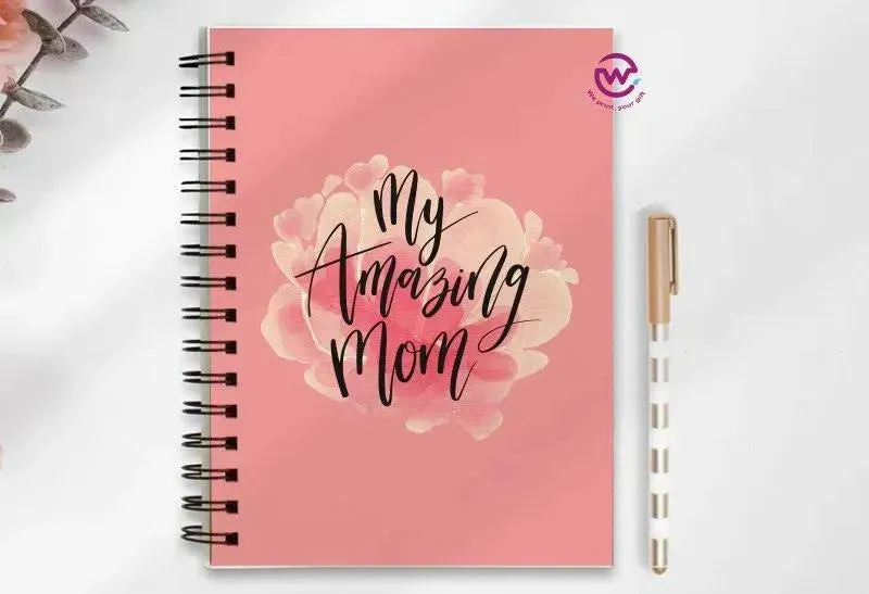 Notebook - A5 Size - Mother's Day Designs 1