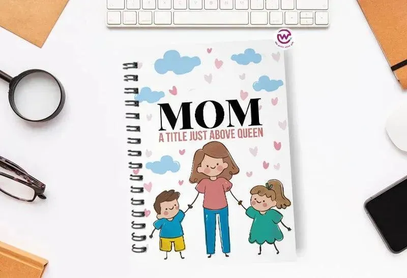 Notebook - A5 Size - Mother's Day Designs