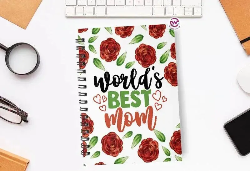 Notebook - A5 Size - Mother's Day Designs