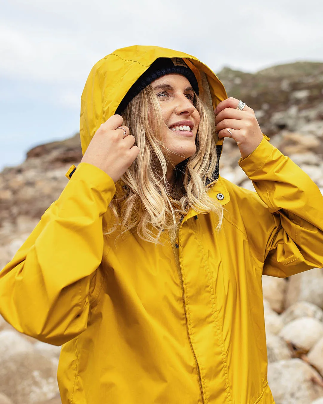 Pacific Recycled Waterproof Jacket - Honey