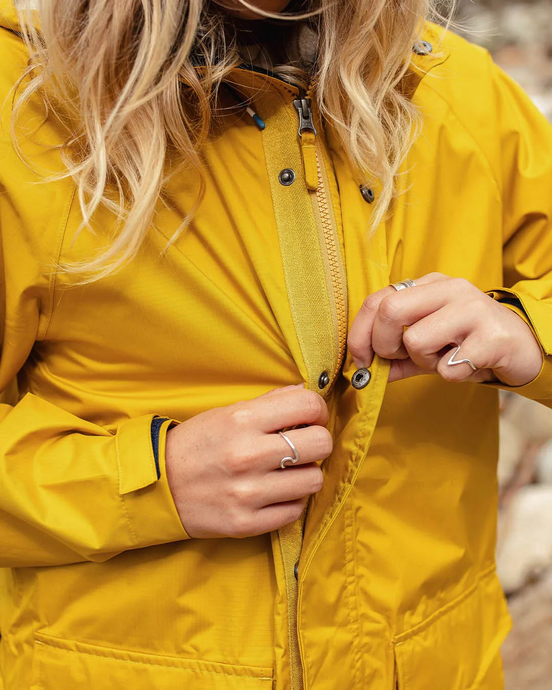 Pacific Recycled Waterproof Jacket - Honey