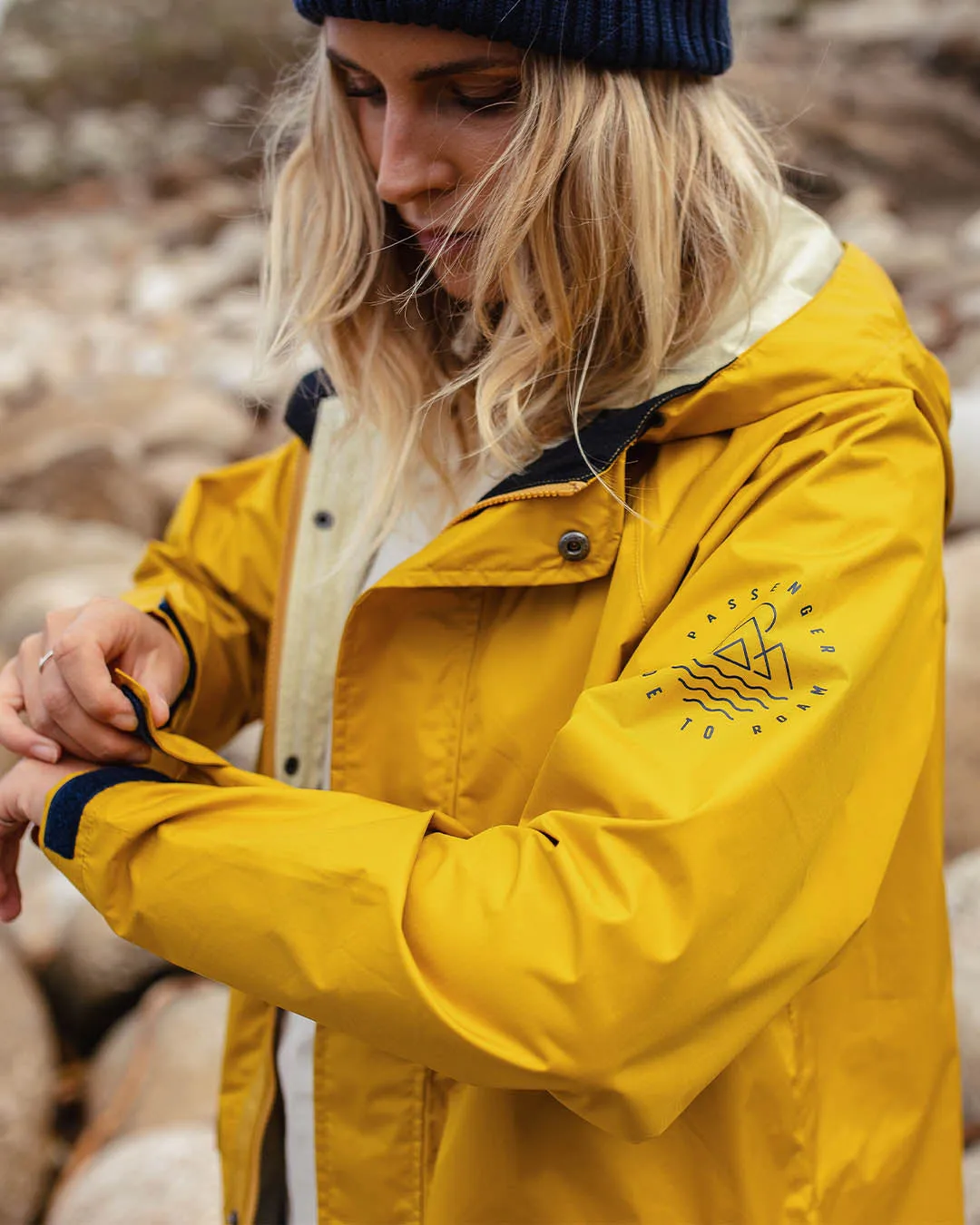 Pacific Recycled Waterproof Jacket - Honey