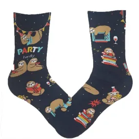 Party Hardly Women's Crew Sock