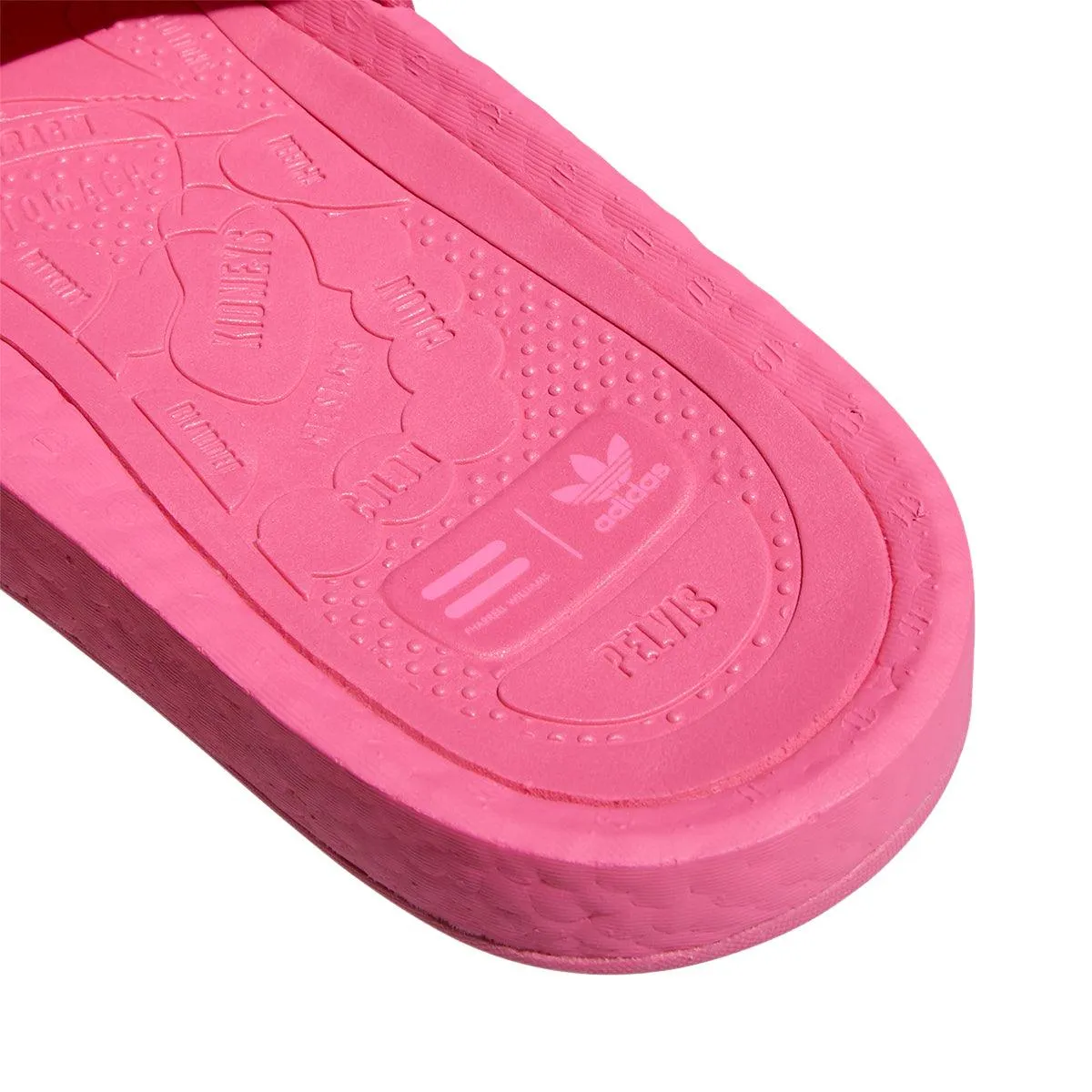   Pharrell Williams BOOST Slides 'Semi Solar Pink'