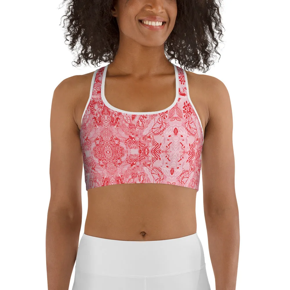 Pink Palisades Sports bra for women XS-2XL