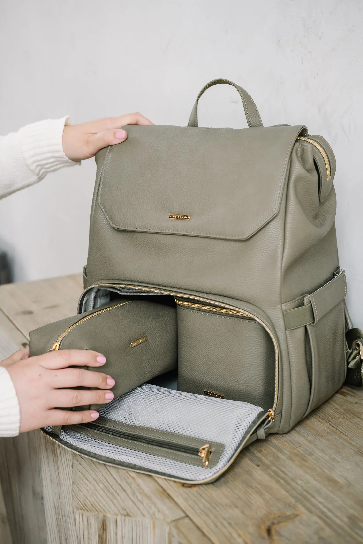 Radley Breast Pump Backpack - Olive