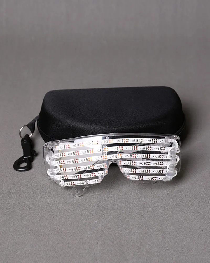 Rave Clothing Light Up Glasses And Gloves (Sold Separately)