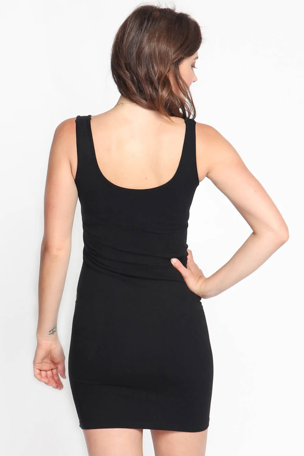 Scoop Neck Tank Dress