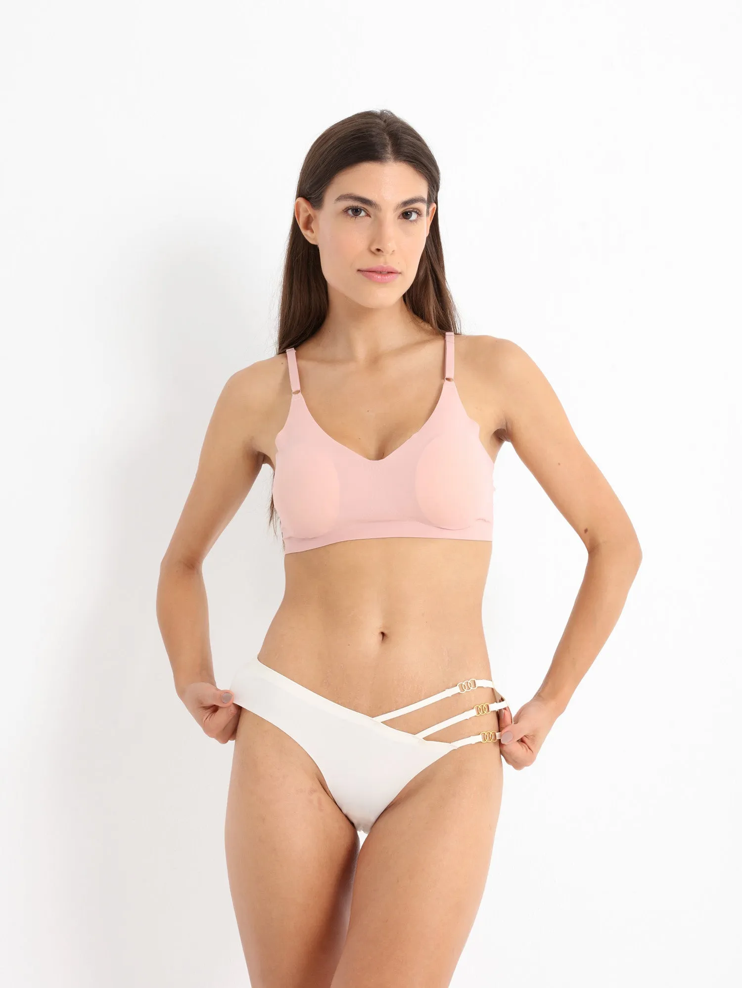 Seamless Allure Strappy Briefs