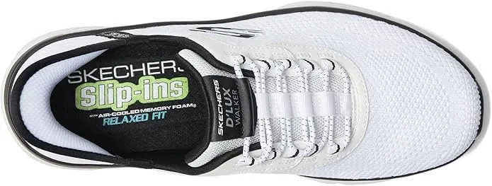 Skechers Men's D'lux Walker 2.0 Rezinate Hands Free Slip-in Sneaker