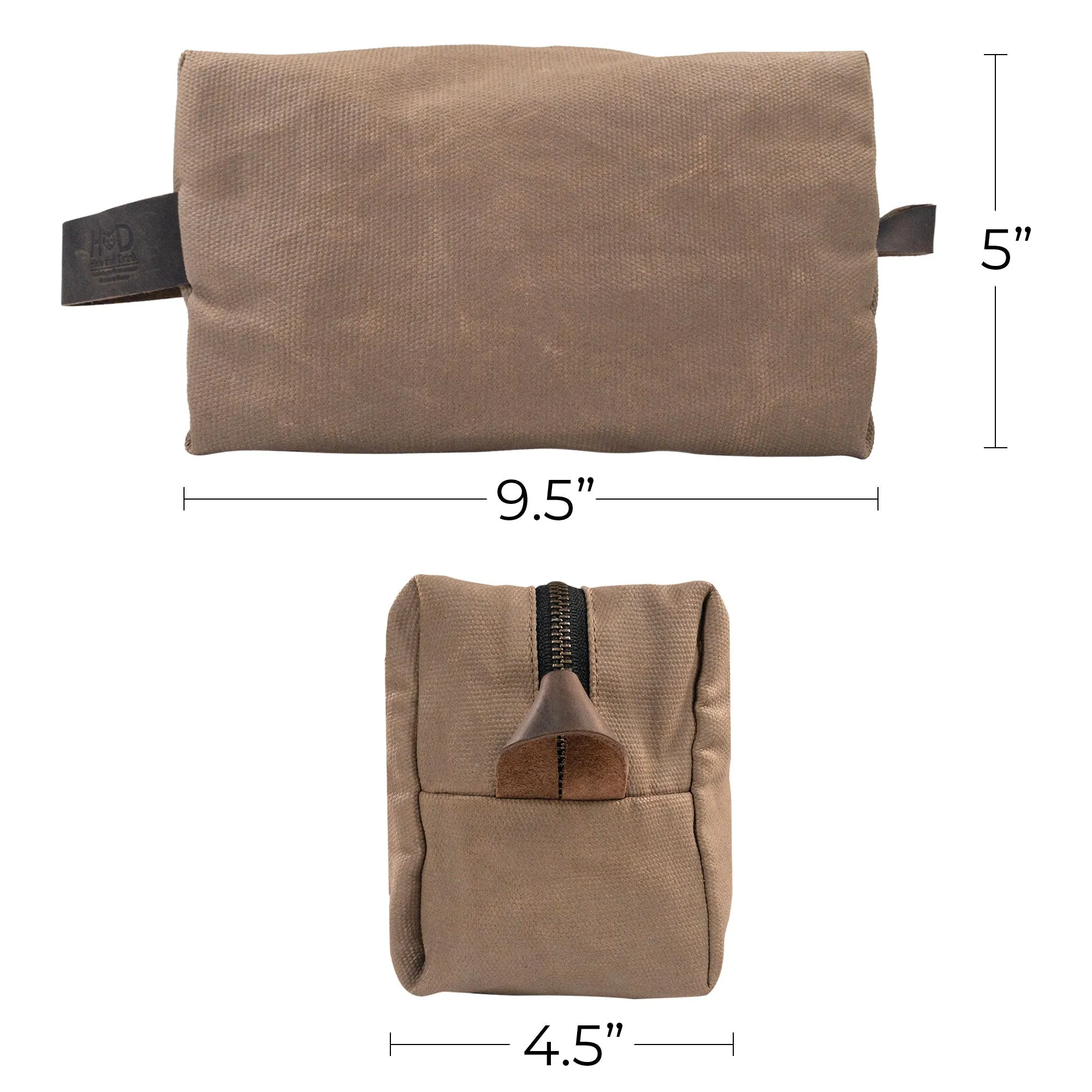 Square Dopp Kit Utility Bag