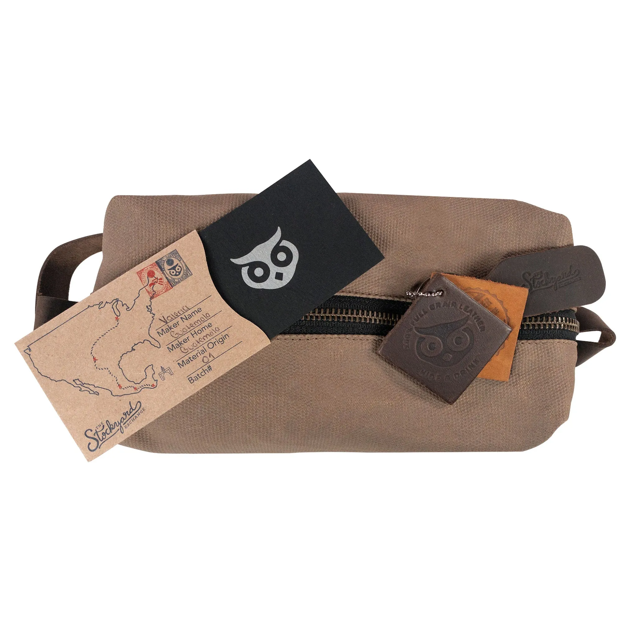 Square Dopp Kit Utility Bag