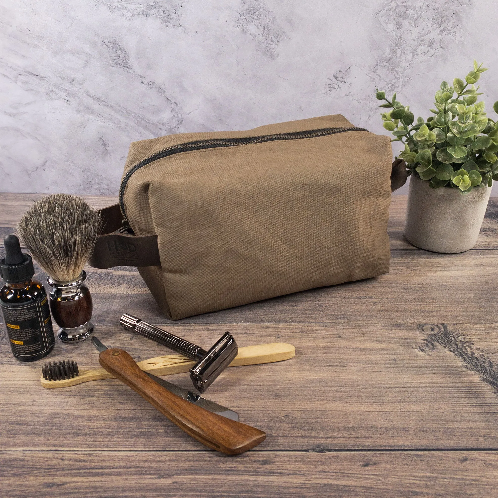 Square Dopp Kit Utility Bag