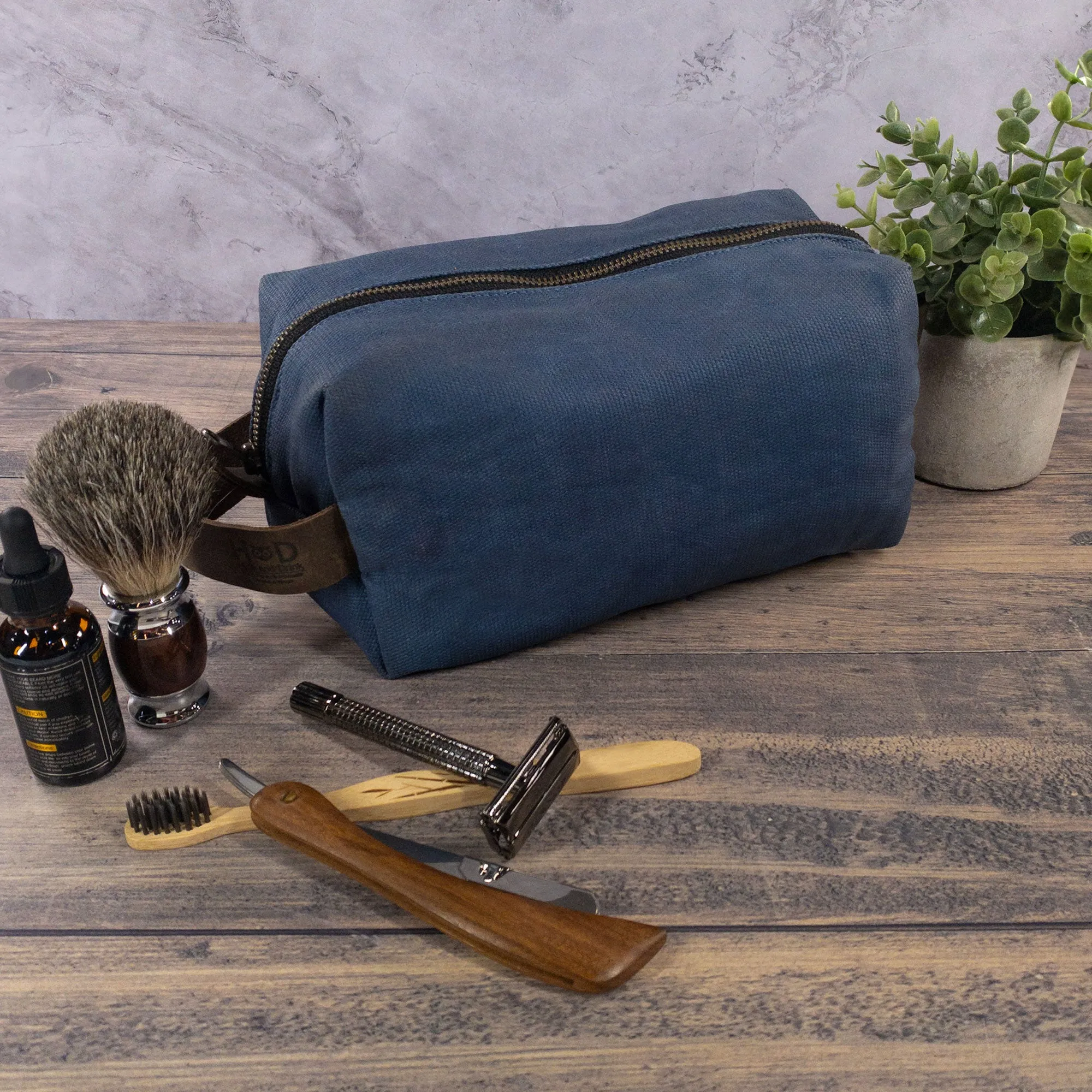 Square Dopp Kit Utility Bag