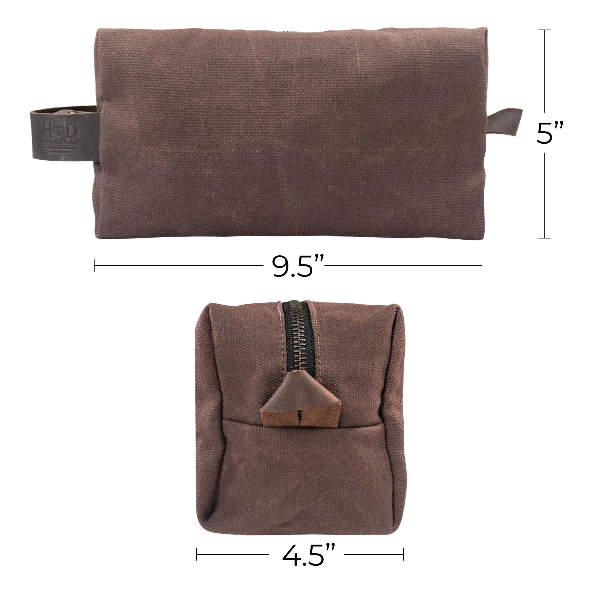 Square Dopp Kit Utility Bag