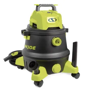 Sun Joe SWD8000 HEPA Filtration Wet/Dry Shop Vacuum w/ Cleaning Attachments | 8-Gal | 1200-Watt | 6.5 Peak HP | For Home, Workshops, Pet hair & Auto Use