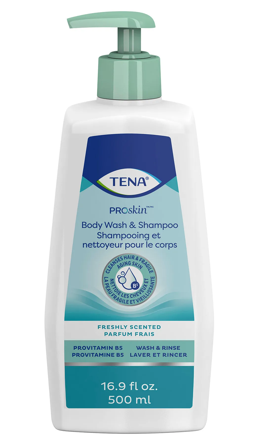 TENA Scented Body Wash & Shampoo