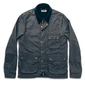 The Rover Jacket in Slate Waxed Canvas