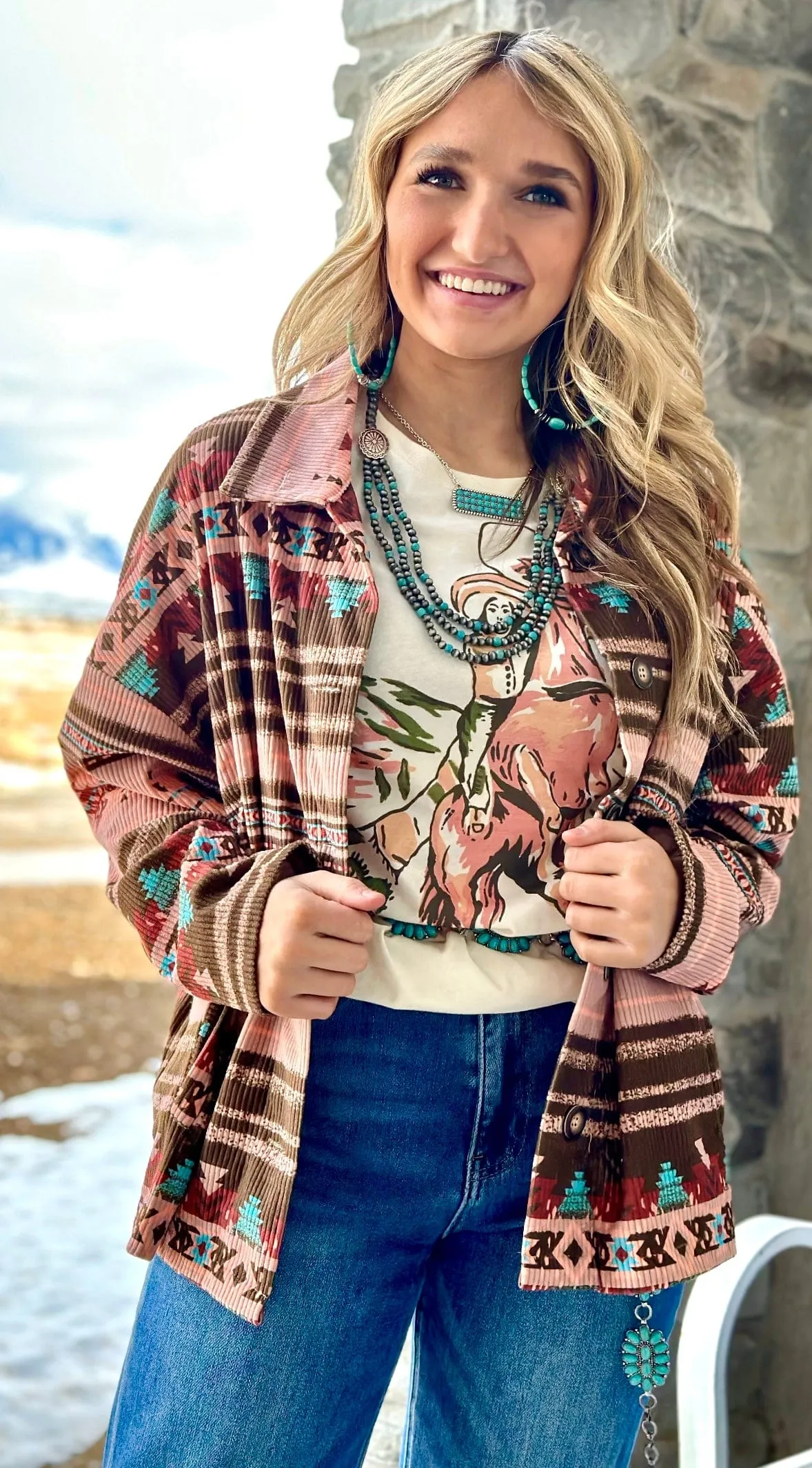 The Spring Ranch Jefe Aztec Jacket