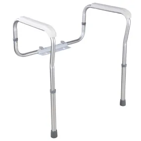 TheLAShop Adjustable Toilet Safety Frame Rail Grab Bar 375lbs Support