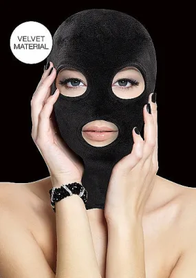 Velvet Mask w/Eye & Mouth Opening