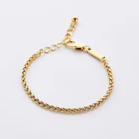 Wheat Chain Bracelet | Girls